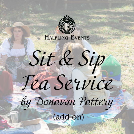 Sit & Sip Tea Service by Donovan Pottery